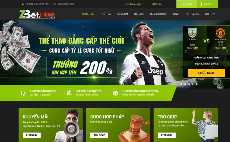 Trang web cá cược bóng đá hợp pháp Zbet